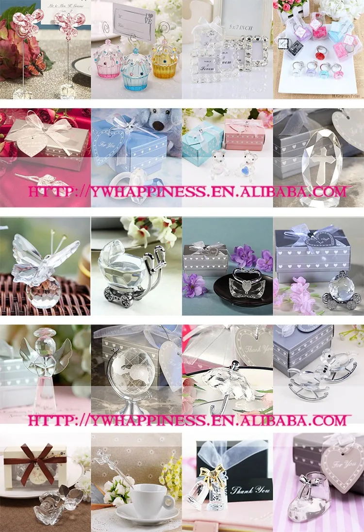 baby shower party gift artificial crystal pink pacifier charm