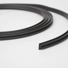 flexible die cut round corners flexible rubber magnetic sheet