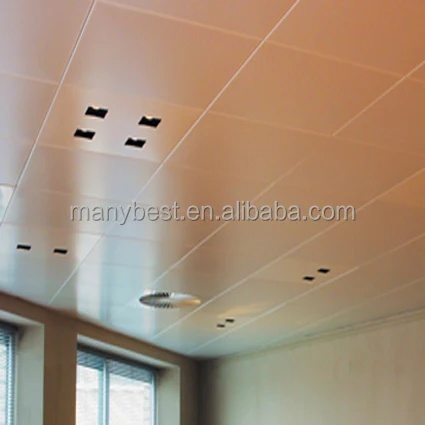 600 600mm Non Perforated Polyurethane Metal Ceilings Tiles Buy Perforated Ceilings Metal Ceiling For Office Polyurethane Metal Ceilings Tiles