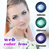 2017 Latest Style Color Contact Lens Yearly Colour Eyewear Contacts