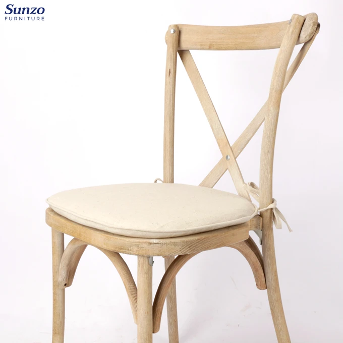 Cross back chair  