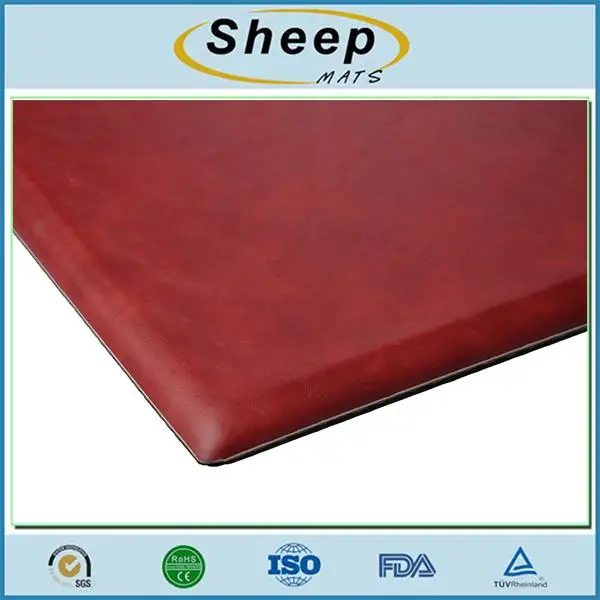 Washable comfort foot anti fatigue pu foam massage kitchen mat