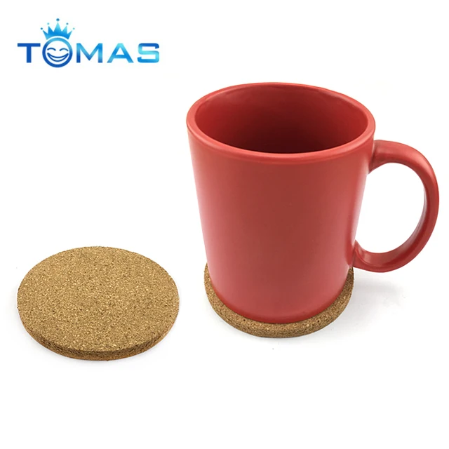cup coaster,groovecoaster blank wooden cork drink coaster,custom cup coaster mat with logo