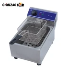 CHINZAO Cheap Price 275*430*280mm Electric Machine Automatic Chicken Potato Fryer