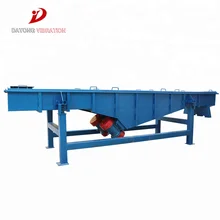 High quality large production sand linear vibrating screen / sieve separator