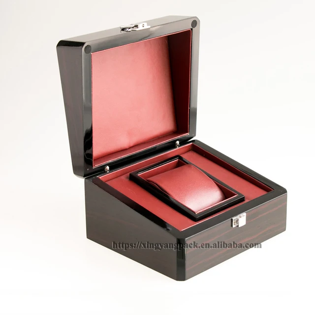 High-end Piano Finish Luxury Watch Box Packaging Box Mens Watch box Collector