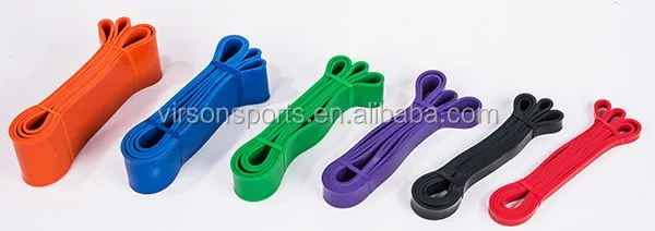Virson Bottom price classical resistance bands ,Fitness latex round bands set .