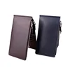 Genuine Leather Zipper Wallet Credit Card Holder Tin Gift Card Holder/Access Card Holder