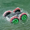 2.4Ghz RC Buggy 4WD Powerful Extreme Stunt Amphibious Car Drive on Land and Water Remote Control Car Toy 360 Degree Spins Flips
