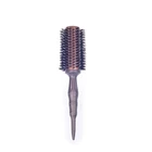 EUREKA A28034-55PA-B Professional Aluminum Tube With Boar Bristle And Nylon Pins Salon Round Hair Brush