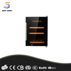 12 bottles single zone compressor wooden shelves wine fridge