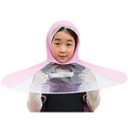 KM OEM raincoat children umbrella creative poncho rain artifact UFO wear umbrella hat