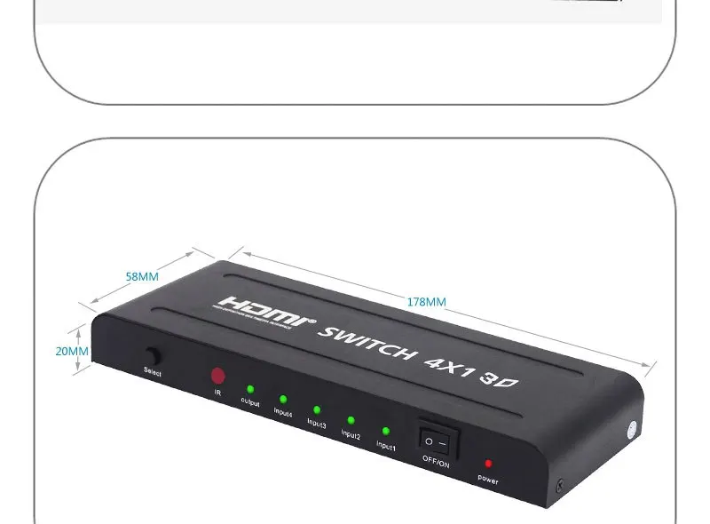 4x1 HDMI Switch (5)