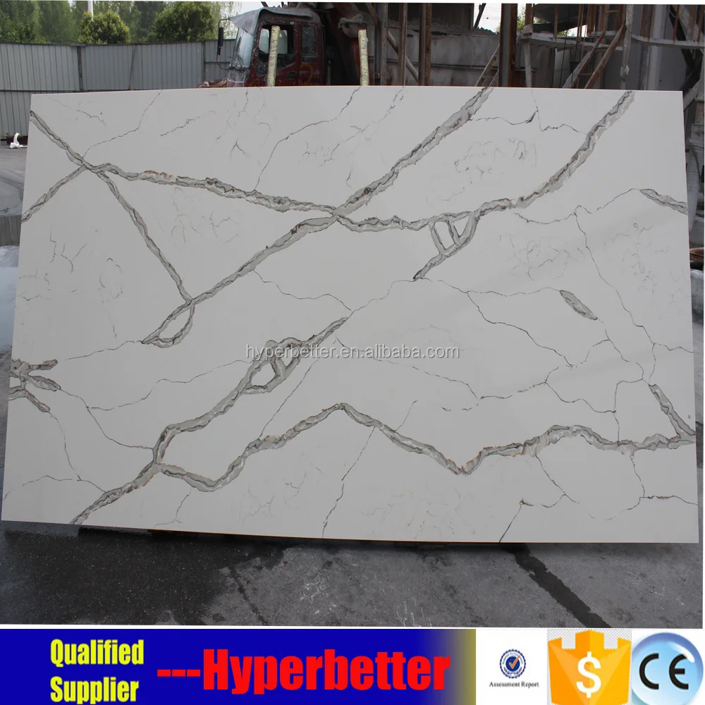 artifical stone white quartz slabs