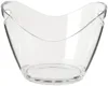 Hot Sale Clear Acrylic Ice Bucket Small Plastic Wine Cooler For Bar Weddings Party With Factory Price