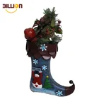 Christmas Decorations Sock Gift Holder Metal Hanging Sock