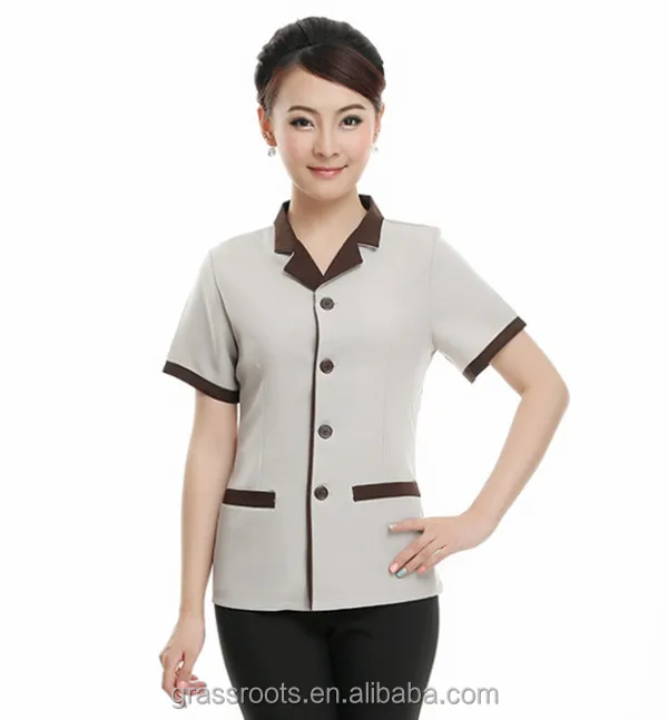 Summer Work Wear Uniforms For Hotel Housekeeper Uniforms ...