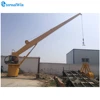 Heavy industry hydraulic marine lifting deck crane