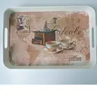 melamine plastic black or printing rectangular tray