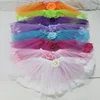 wholesale and retail sweet cute girl party wear fluffy flower petal filled tutu dance skirt