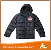 Fashion 100% polyester ultralight down impact jacket