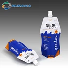 350ML Stand up Mountain Spring Water Pouch Bag with spout