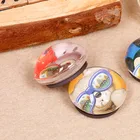 Custom Round Epoxy Fridge Magnet PVC Fridge magnet