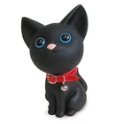 Lovely Cat Plastic PVC Money Box Animal Shape Custom Coin Bank Toys