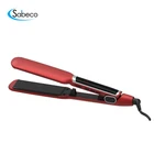 Sabeco Fashion Safety Professional Titanium Flat Iron Ceramic Hair Straightener