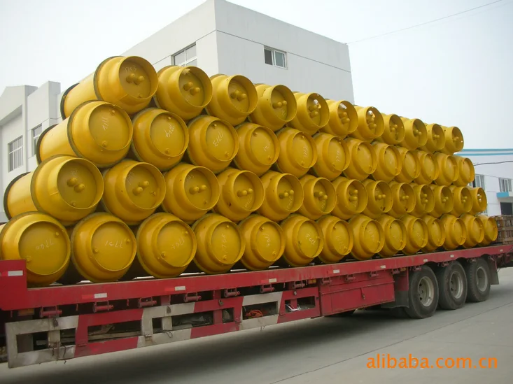 Cheap Price 800l Gb5100 1ton Empty Chlorine Gas Cylinder With Qf-11