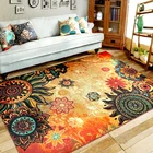 Modern Printed Area Rug Gel Foam Backing Anti Slip Jackson Carpet And Rugs For Living Room Dining Room