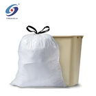 China Supply Large Heavy Duty Recycled Garbage Bio Trash Bag Roll Garbage Bag With Tie String