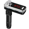 Smart Car MP3 Player BT Car Charger With Large LED Display 3 USB Port Car Cigarette Lighter Supports Phone APP Control