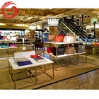 Wholesale handbag shop decoration ideas metal handbag display stand