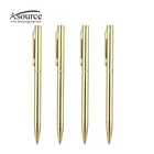 Business Writing Gift Metal Gold Pen with Logo Printed