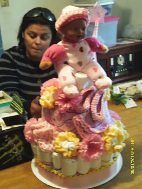 diaper cake baby shower images