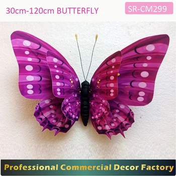 Custom Commercia1m 1 2m Large Hanging Butterfly For Spring