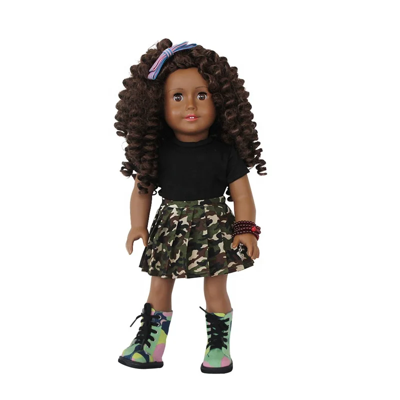 life size black doll