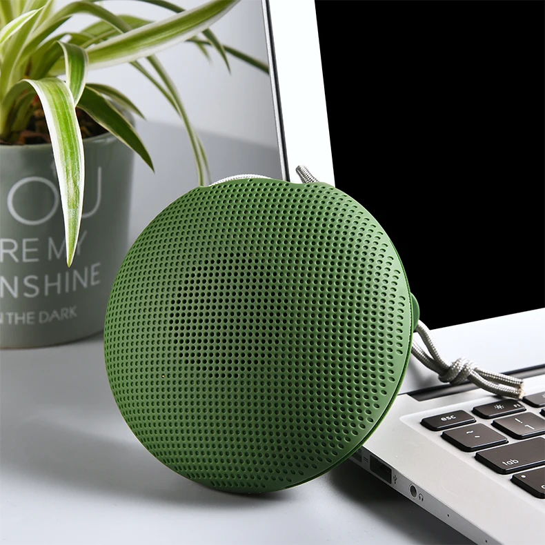 Factory Price F5 Round Mini BT5.0 Bluetooth Speaker Bass With Handsfree Wireless Portable Bluetooth Speaker - ANKUX.COM