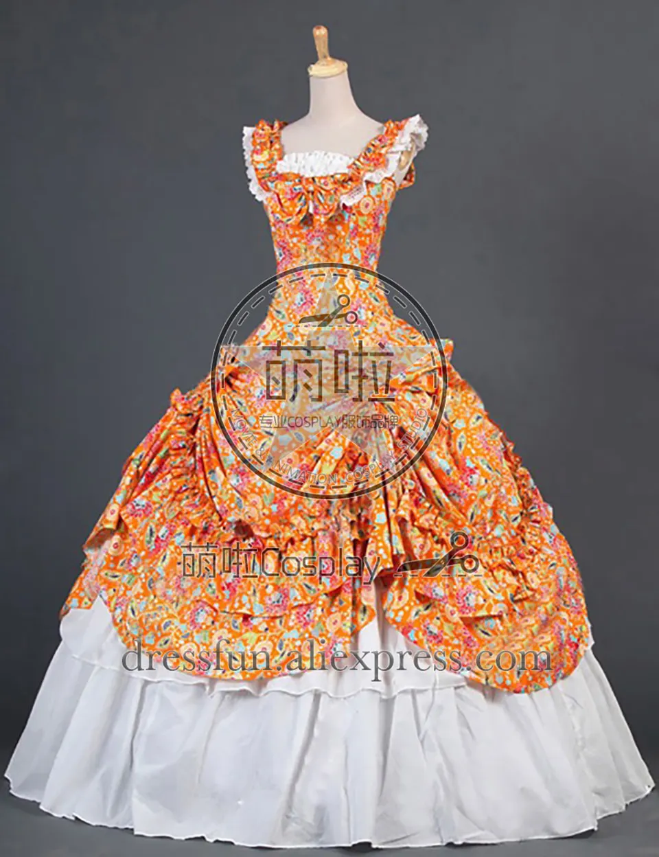 D081OrangeFloral-2