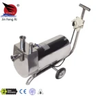 Mobile Sanitary Stainless Steel Self-Priming Pump,For Food, Beverage, Wine Processing ZXB
