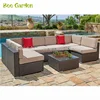 New design wicker patio conversation set cheap rattan furniture