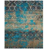 space dye machine tuft contemporary area rug