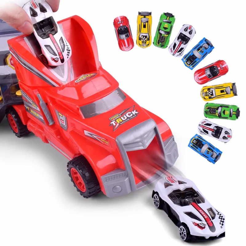 Oem 10 Alloy Diecast Large Trailer Truck Toy Vacuum Truck Buy Toy