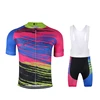 Cycling Jerseys Short Sleeve Cycling Uniforms Summer Men Cyclist Bib Shorts Comfortable Mountain Cycling Jersey