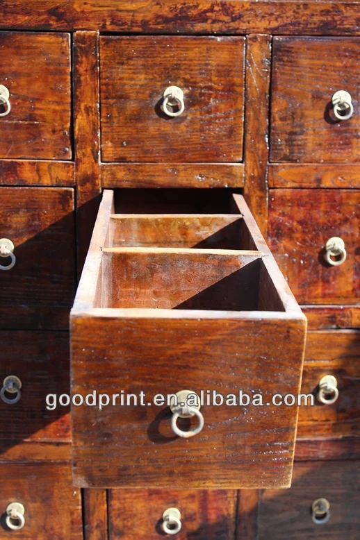 Hand Carved Chinese Antique Wood Medicine Cabinet Cupboard RARE!7.jpg