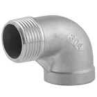 Stainless steel banded elbow threaded pipe fittings