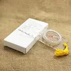Outdoor Accessories Mini Plastic Compass Paracord Bracelet Mini Compass