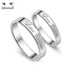 925 sterling silver couple ring forever love Wedding Engagement Propose