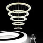 Luxury Modern Design Round Ring Led Chandelier Pendant Lamp Lighting